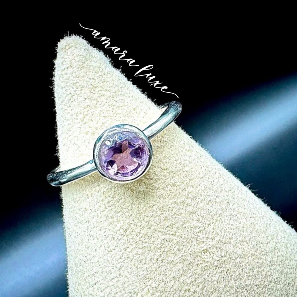 Amethyst 925 ring